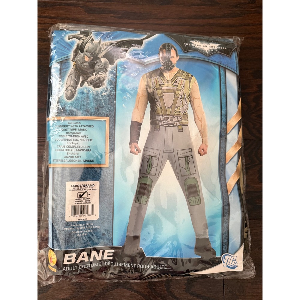 Rubies DC Comics The Dark Knight Rises Bane Adult Costume Mens Large 880628